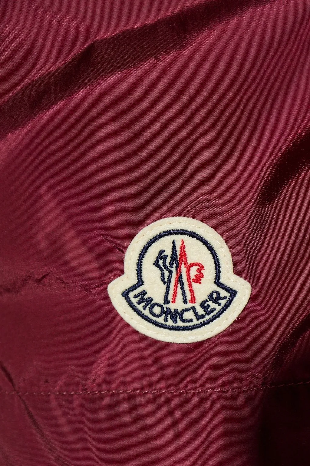 Moncler Logo Patch Swim Shorts