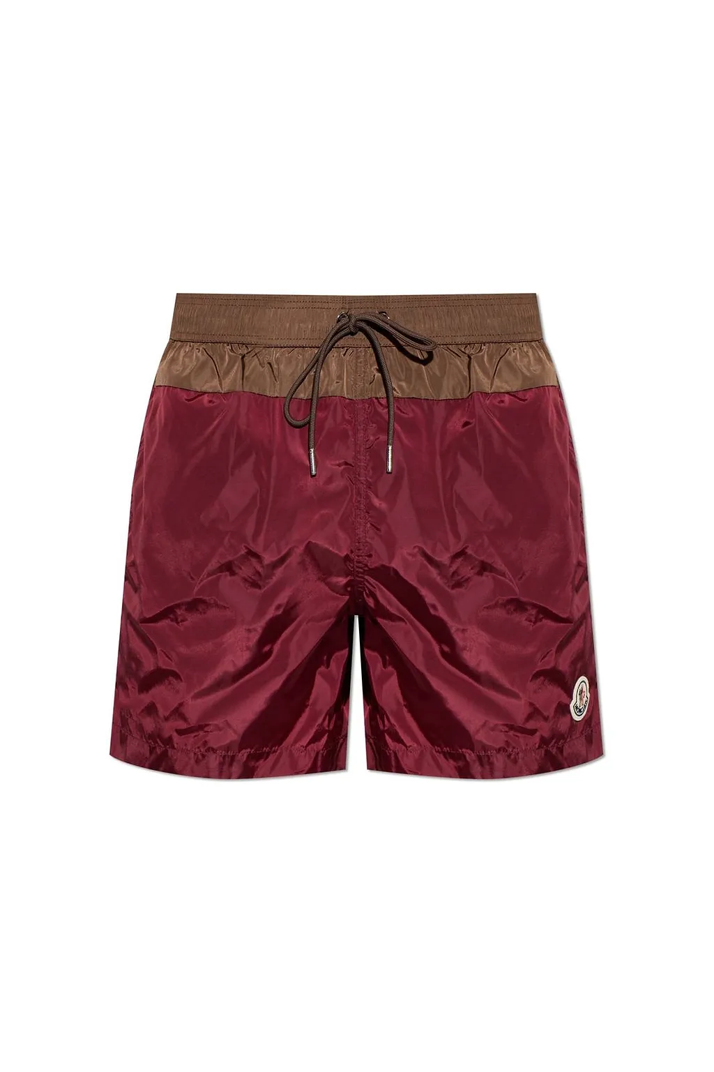 Moncler Logo Patch Swim Shorts