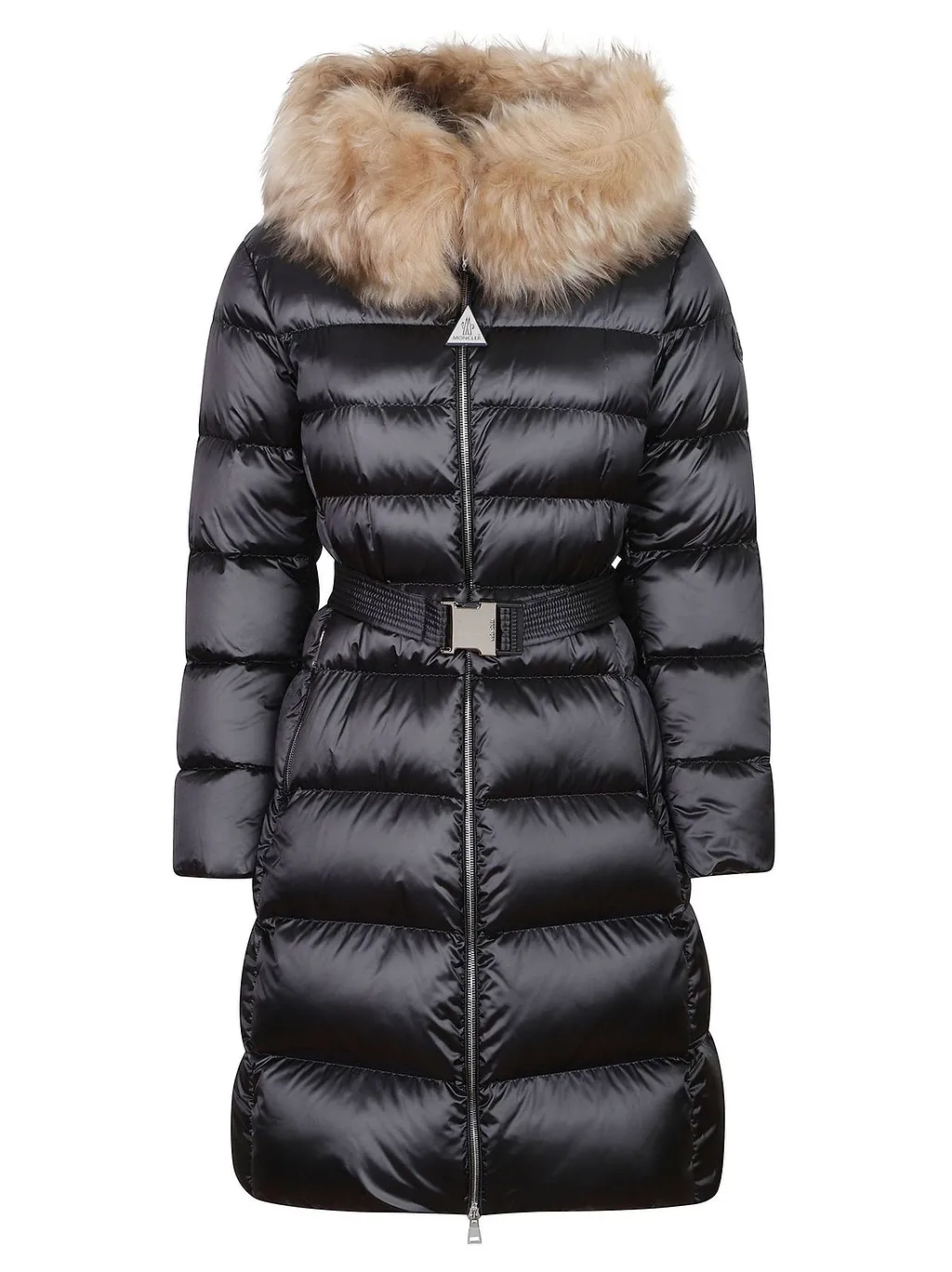 Leersies Shearling Trimmed Long Down Coat