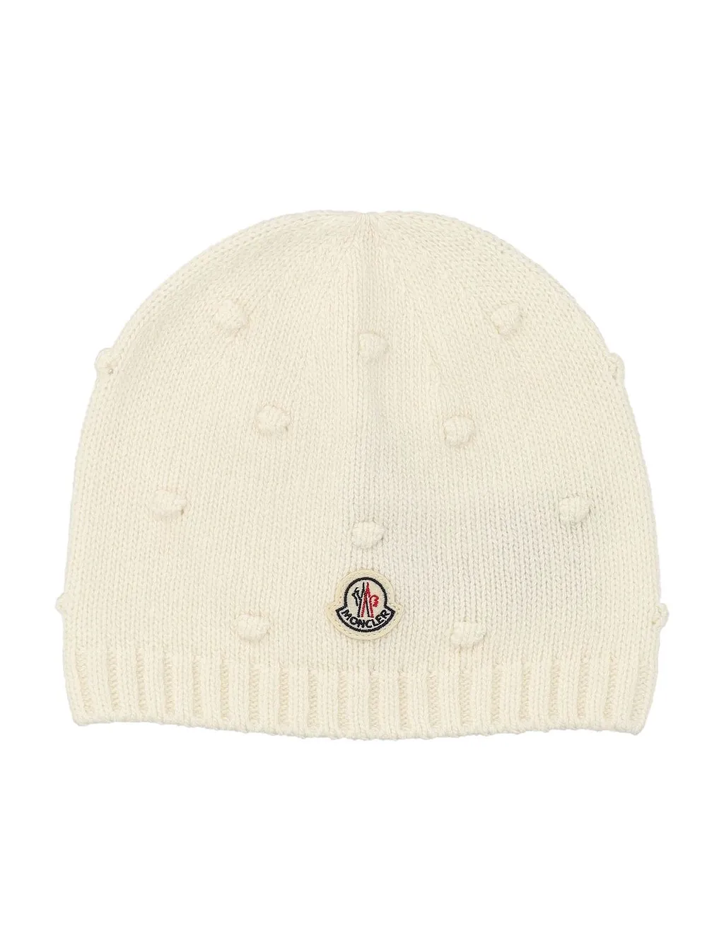 Moncler Textured Knit Beanie Hat