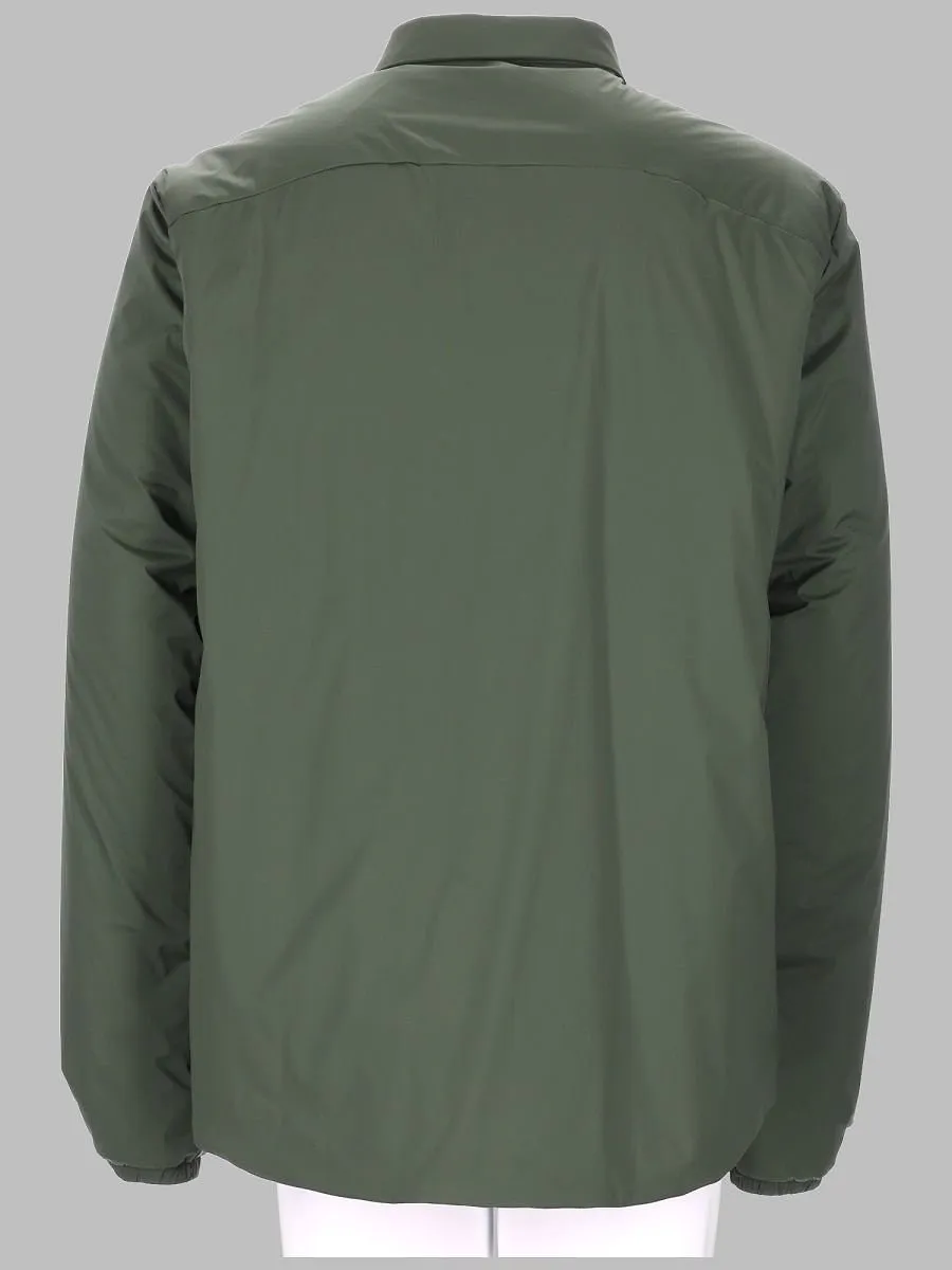 Monobi Hidden Placket Shirt Jacket
