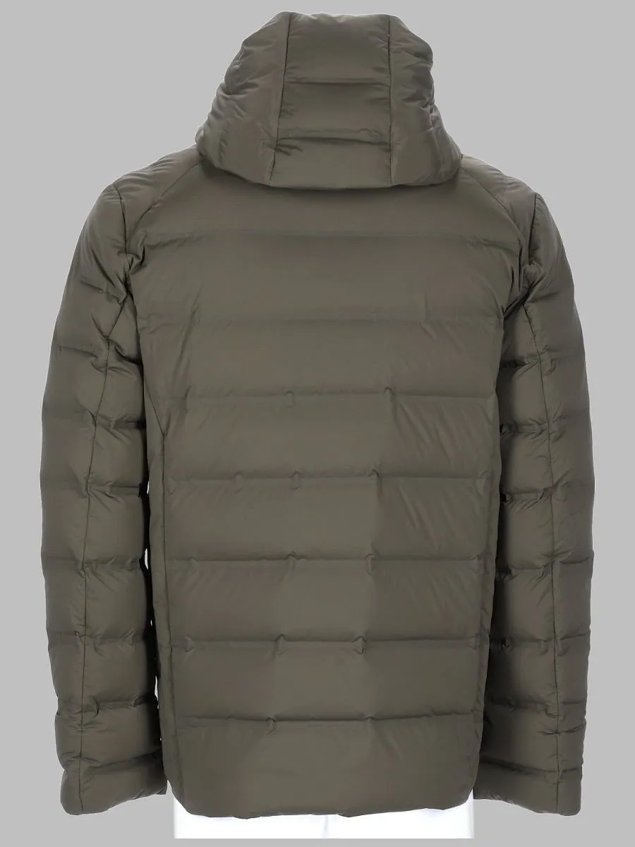 Monobi Hooded Quilted Down Jacket