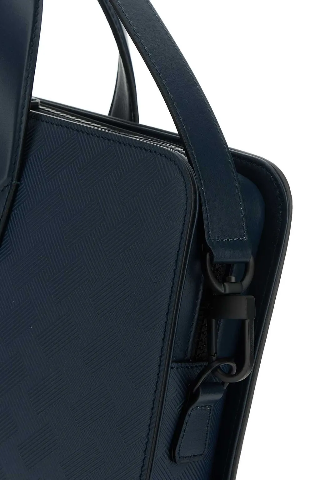 Montblanc Embossed Top Handle Laptop Bag