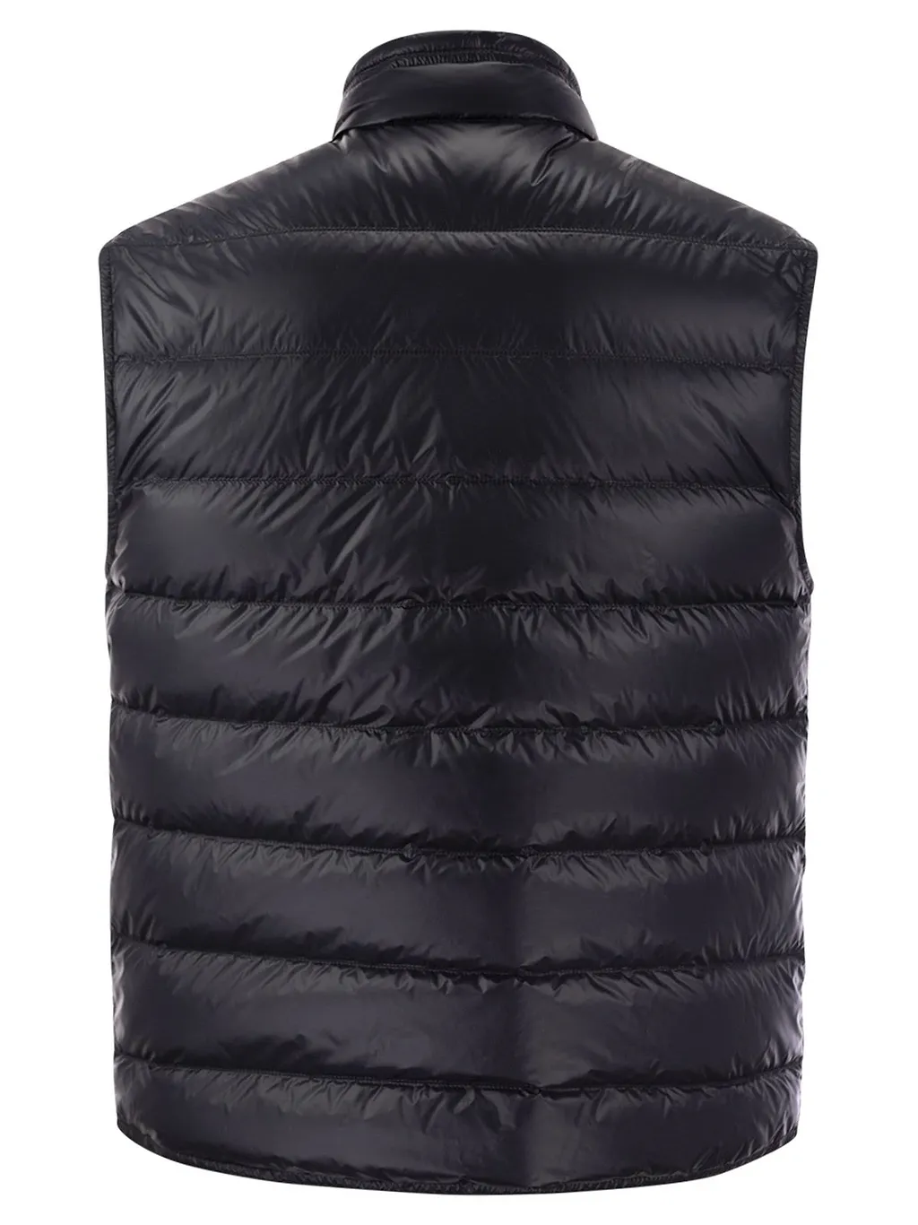 Moncler Logo Patch Zip-Up Padded Vest
