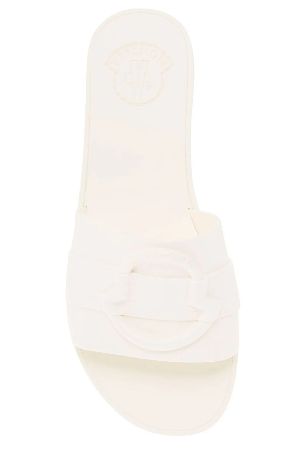 Moncler Logo Embossed Slip-On Sandals