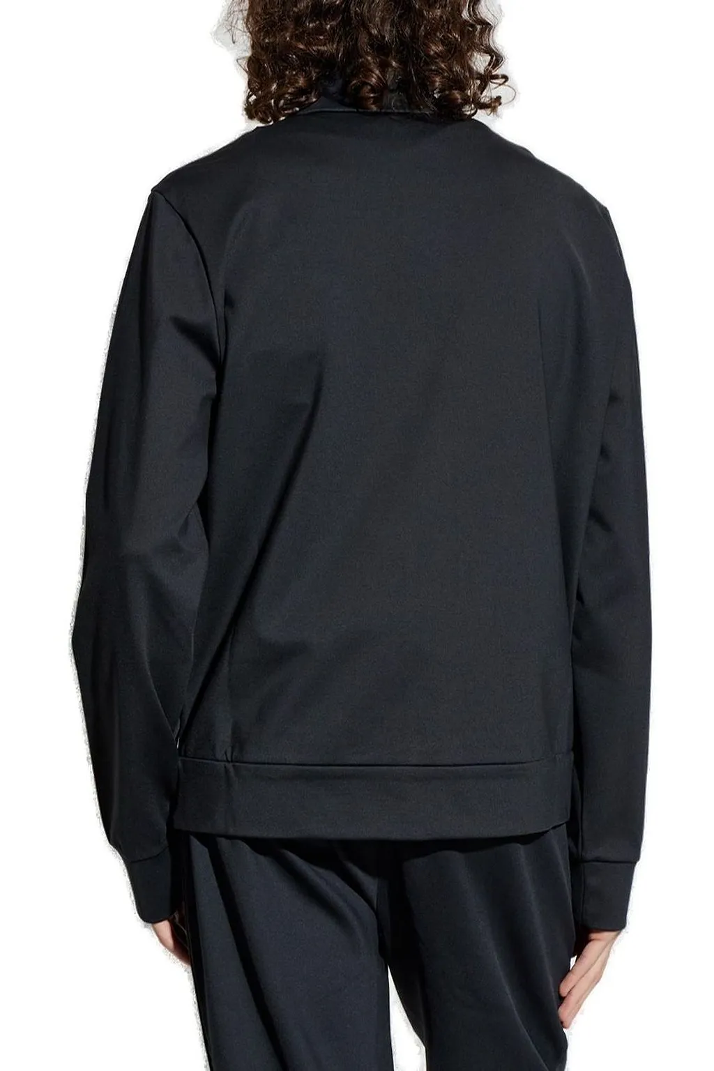 Moncler Tricolour Logo Zip-Up Sweatshirt
