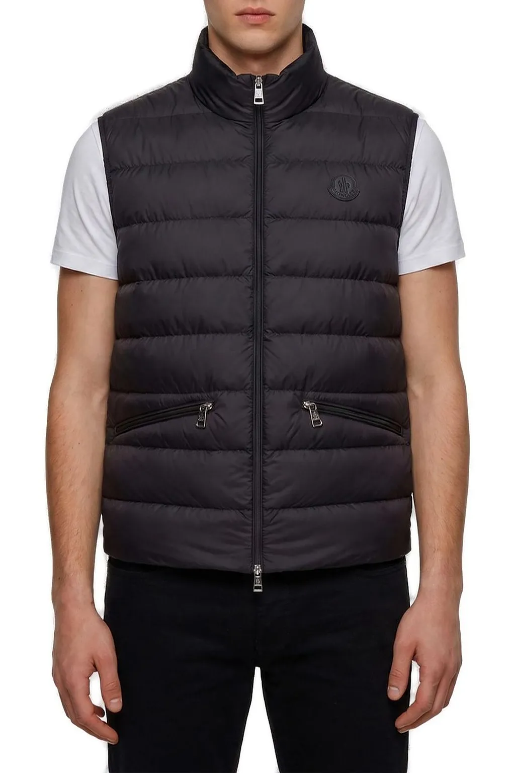Moncler Treompan Zip-Up Padded Gilet