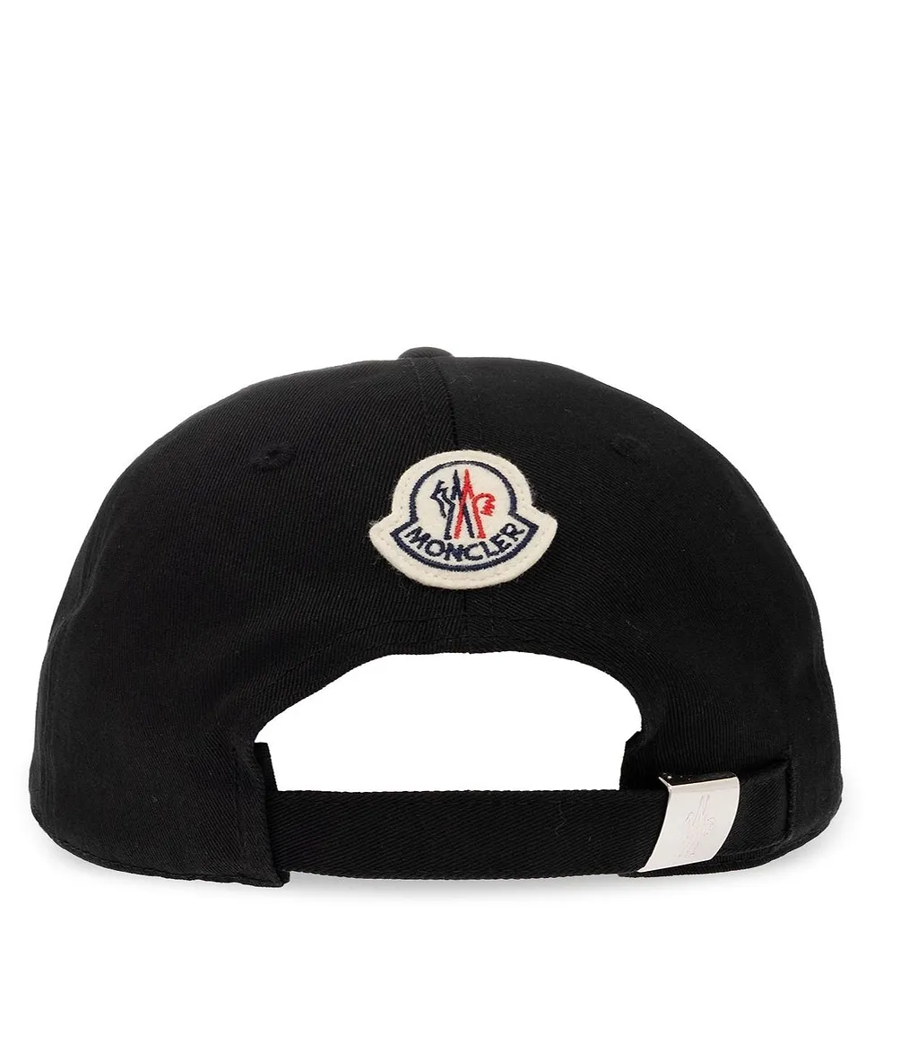 Moncler Logo Printed Baseball Cap
