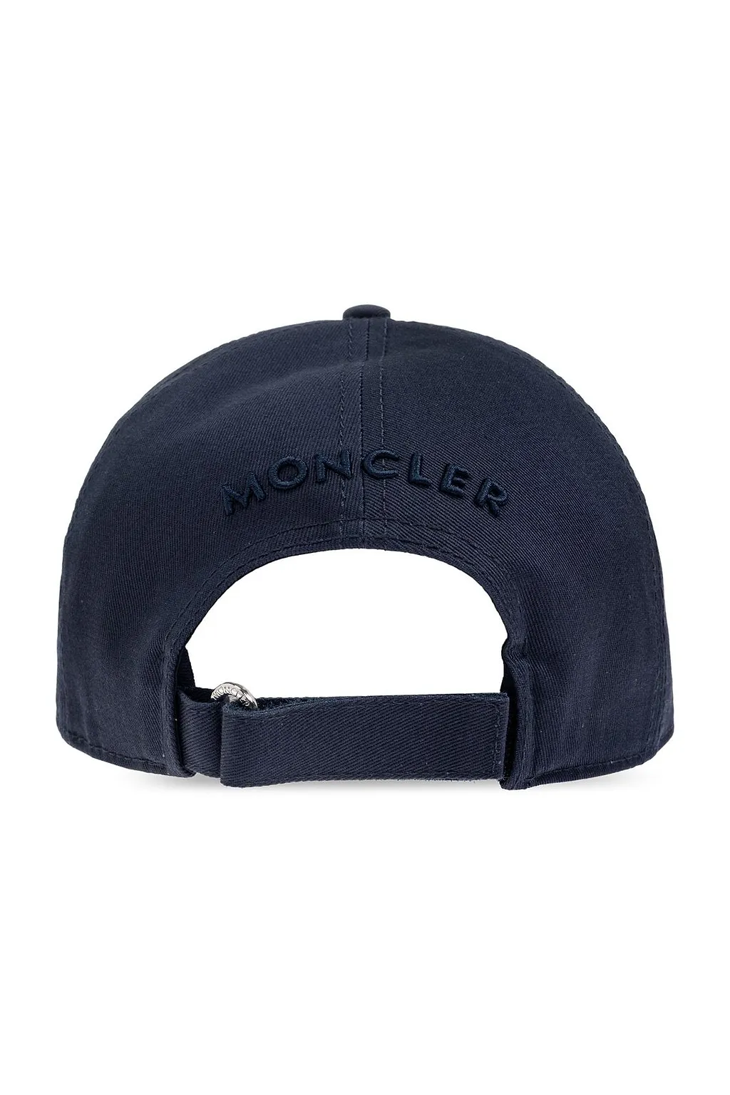 Moncler Logo Patch Curved Peak Cap