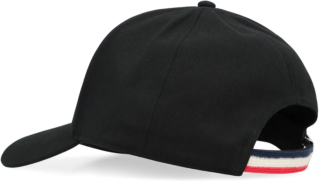 Moncler Logo Patch Baseball Cap