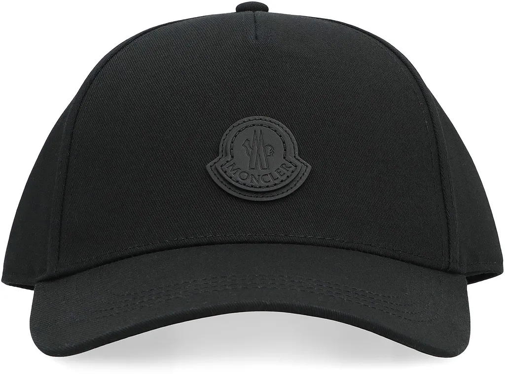 Moncler Logo Patch Baseball Cap