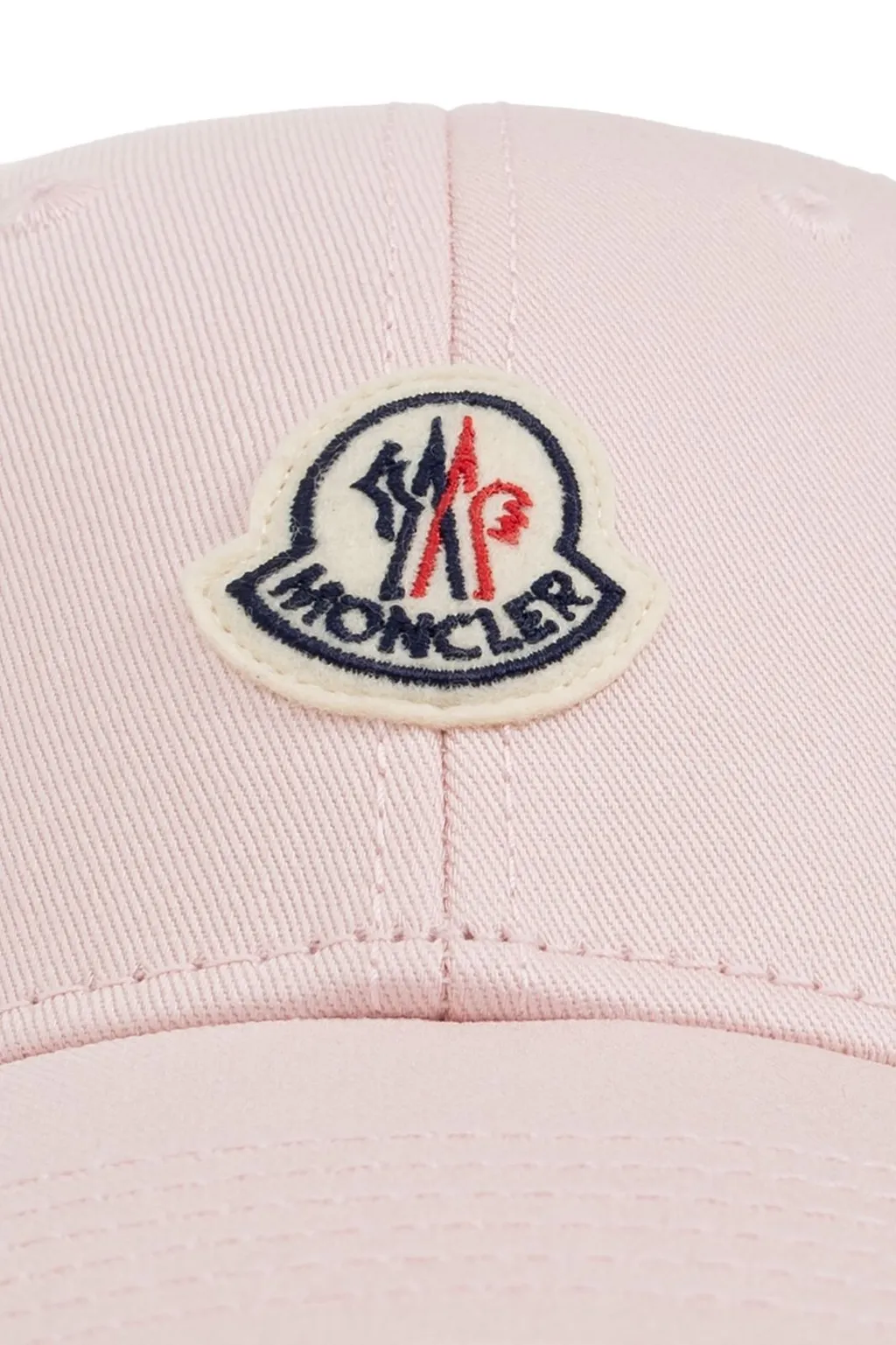 Moncler Logo Patch Curved Peak Baseball Cap