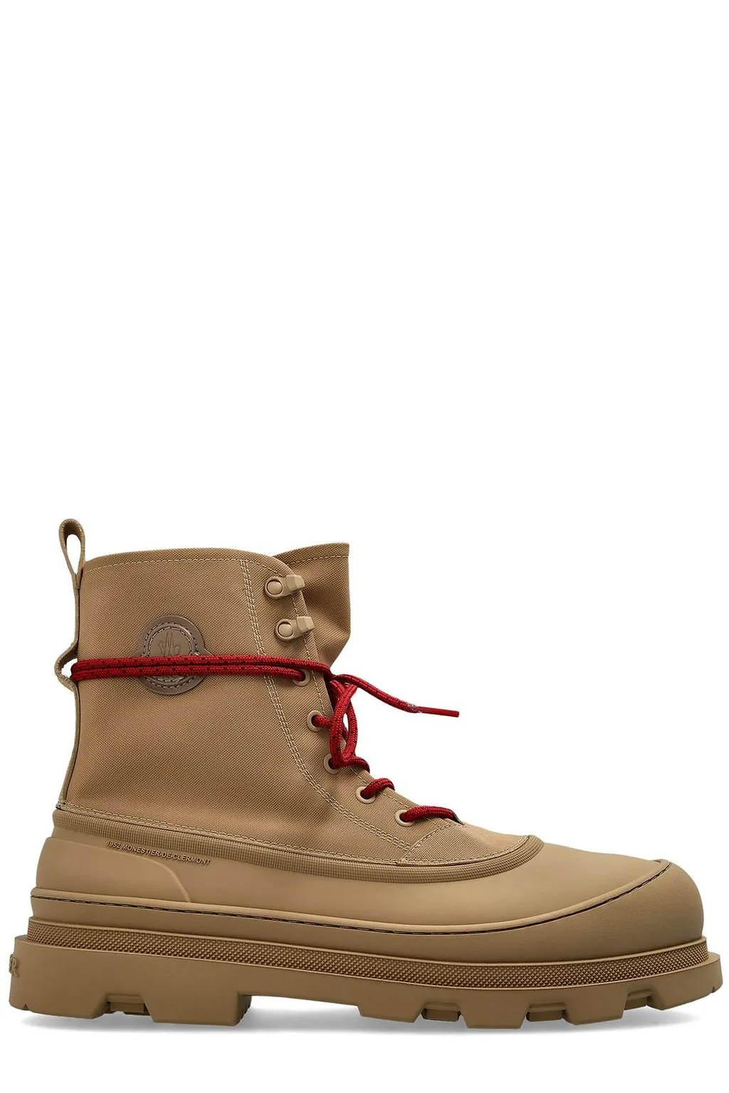 Moncler Vera Sheal Lace-Up Ankle Boots