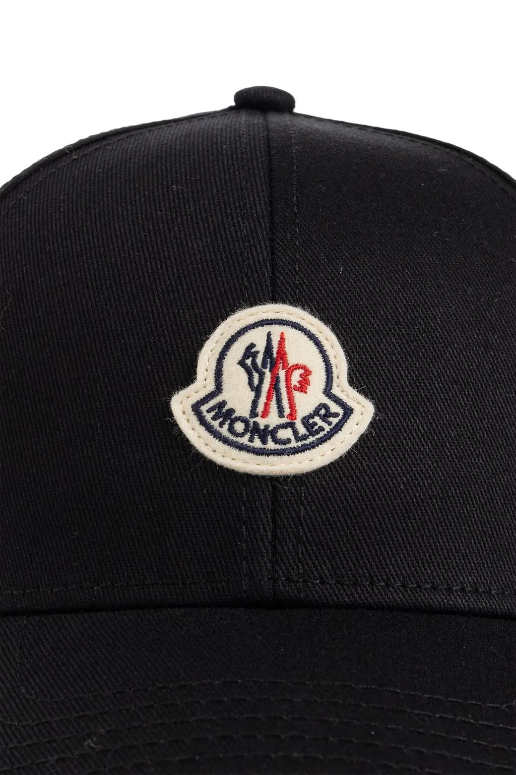 Moncler Logo Patch Baseball Cap