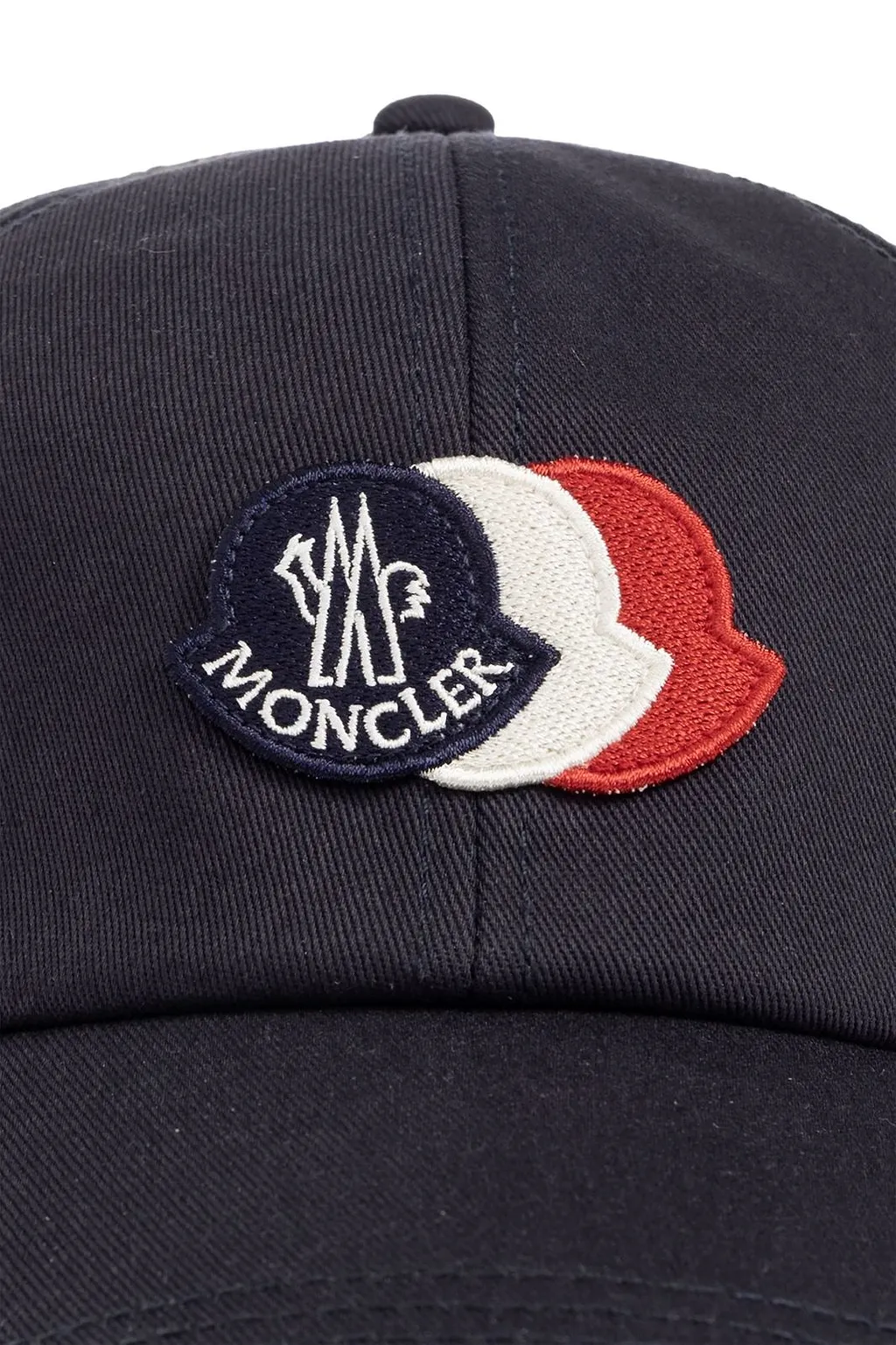 Moncler Logo Patch Baseball Cap