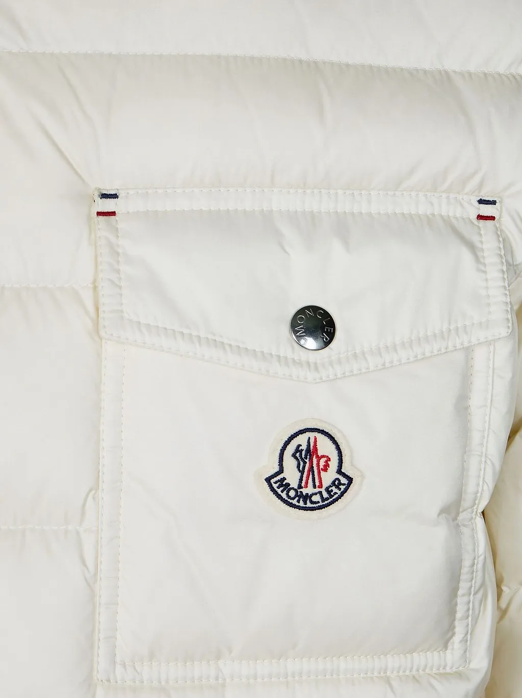 Moncler Verith Hooded Zip-Up Short Puffer Jacket