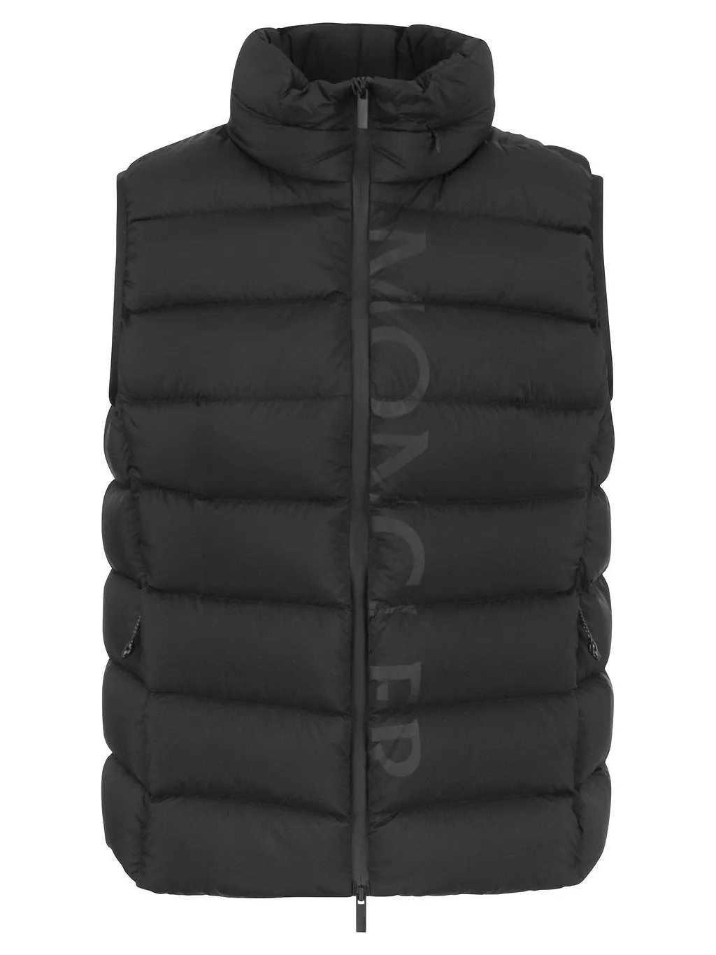 Moncler Logo Printed Zipped Vest