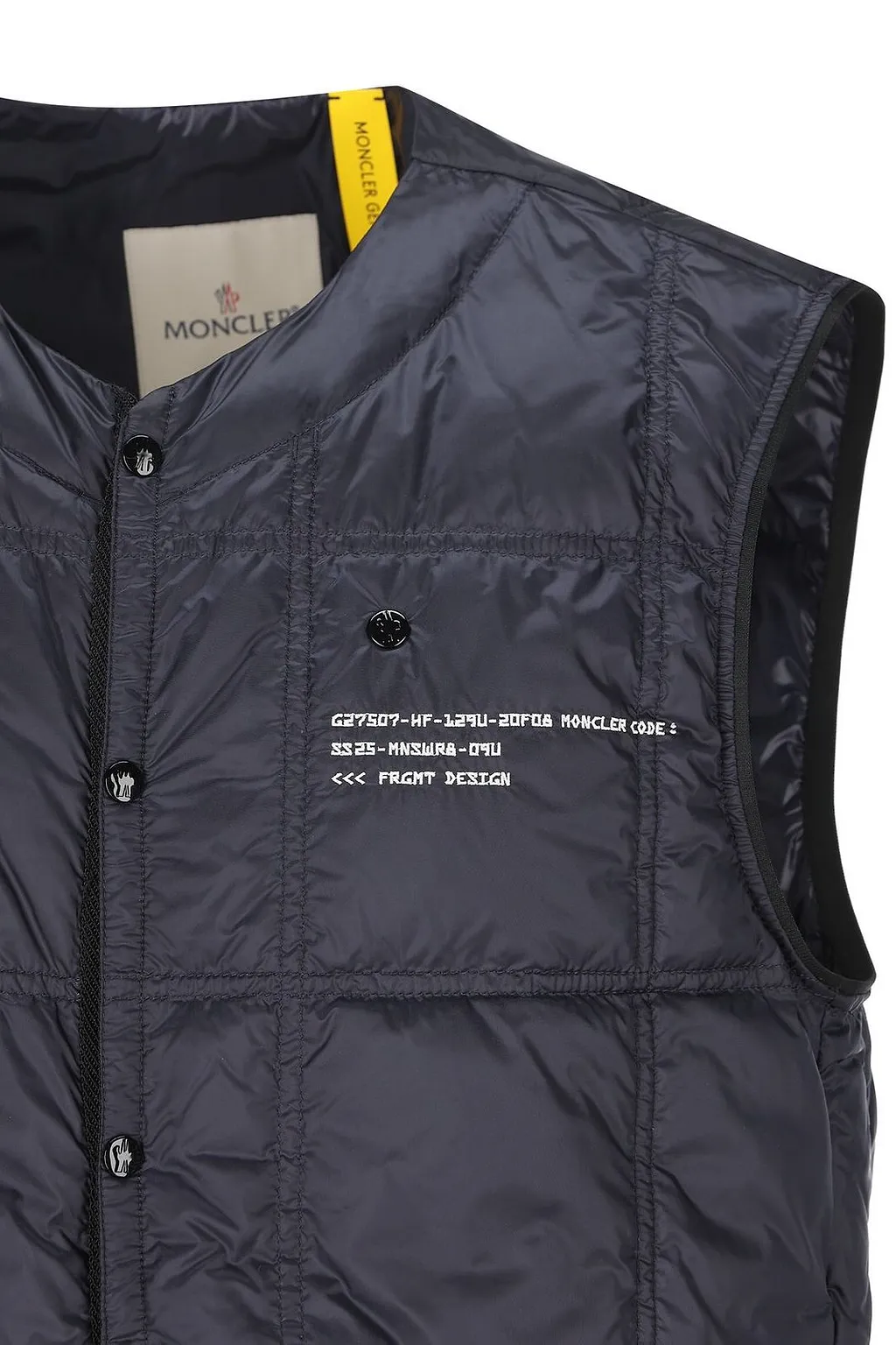 Moncler X Fragment Hiroshi Fujiwara Vaile Packable Padded Gilet