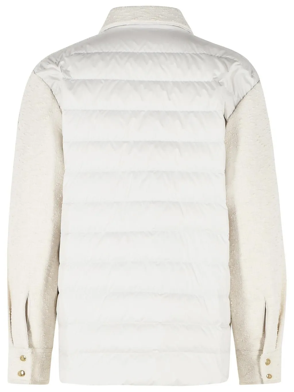 Moncler Zip-Up Padded Shirt Jacket