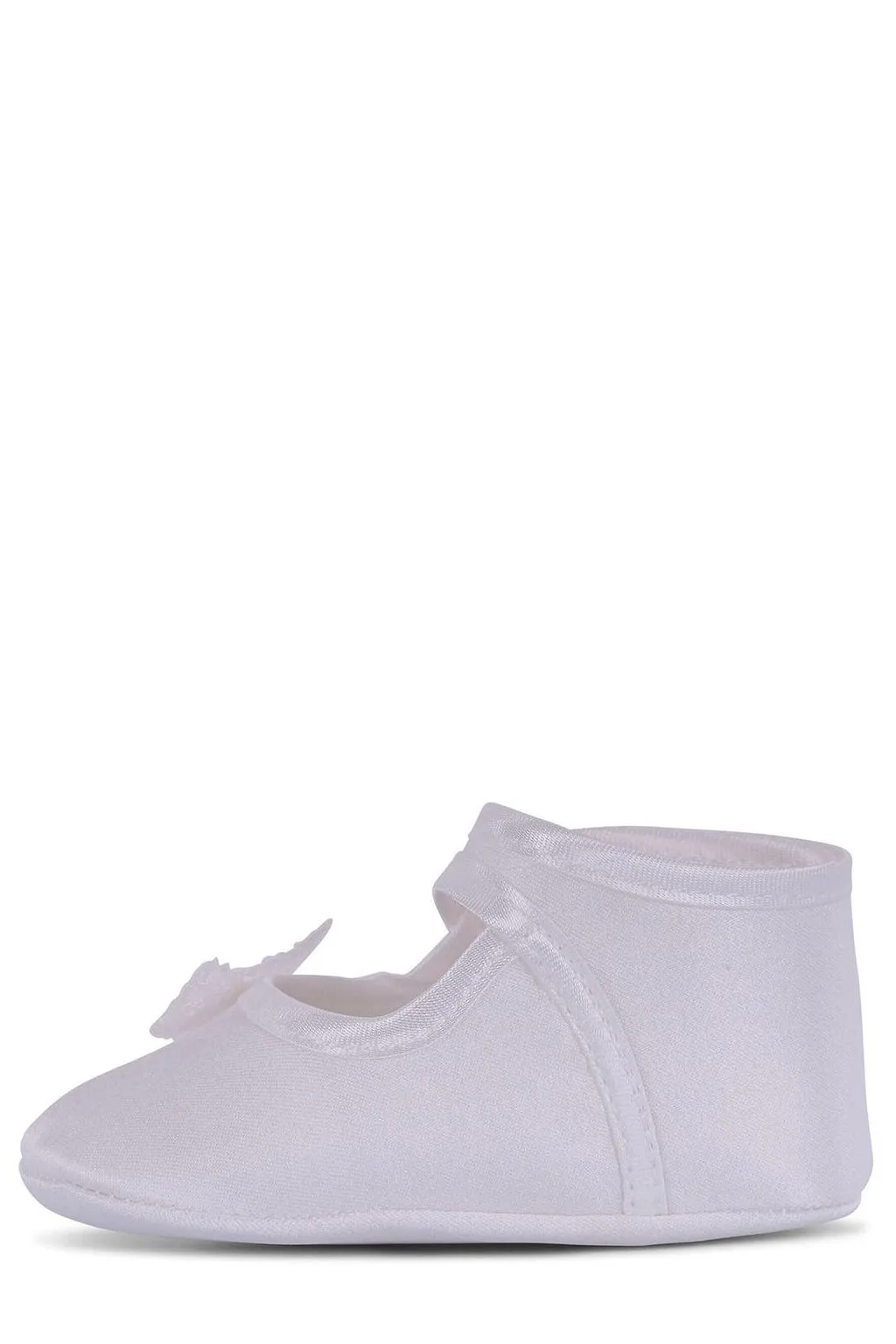 Monnalisa Appliqué Embellished Strapped Crib Shoes