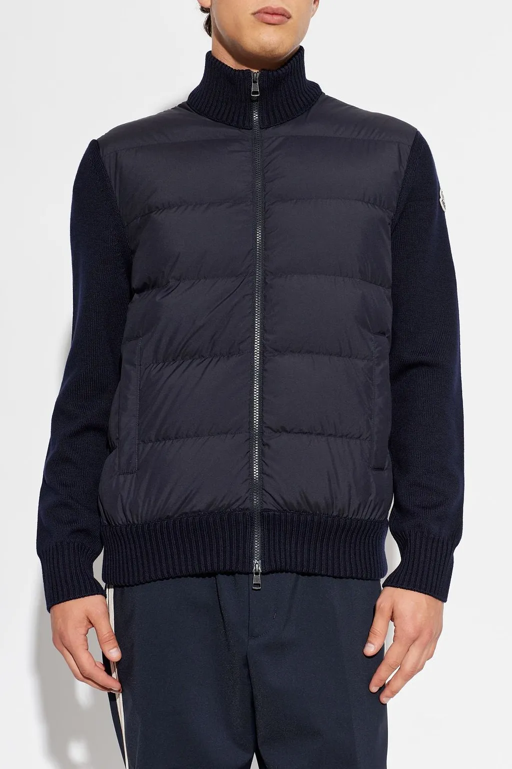 Moncler Padded Zip-Up Cardigan