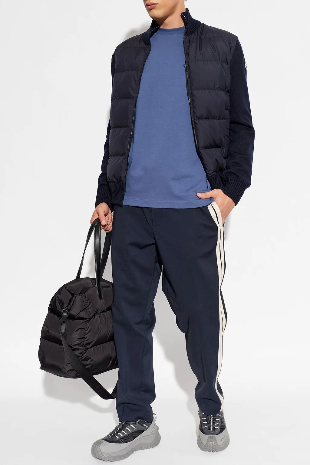 Moncler Padded Zip-Up Cardigan