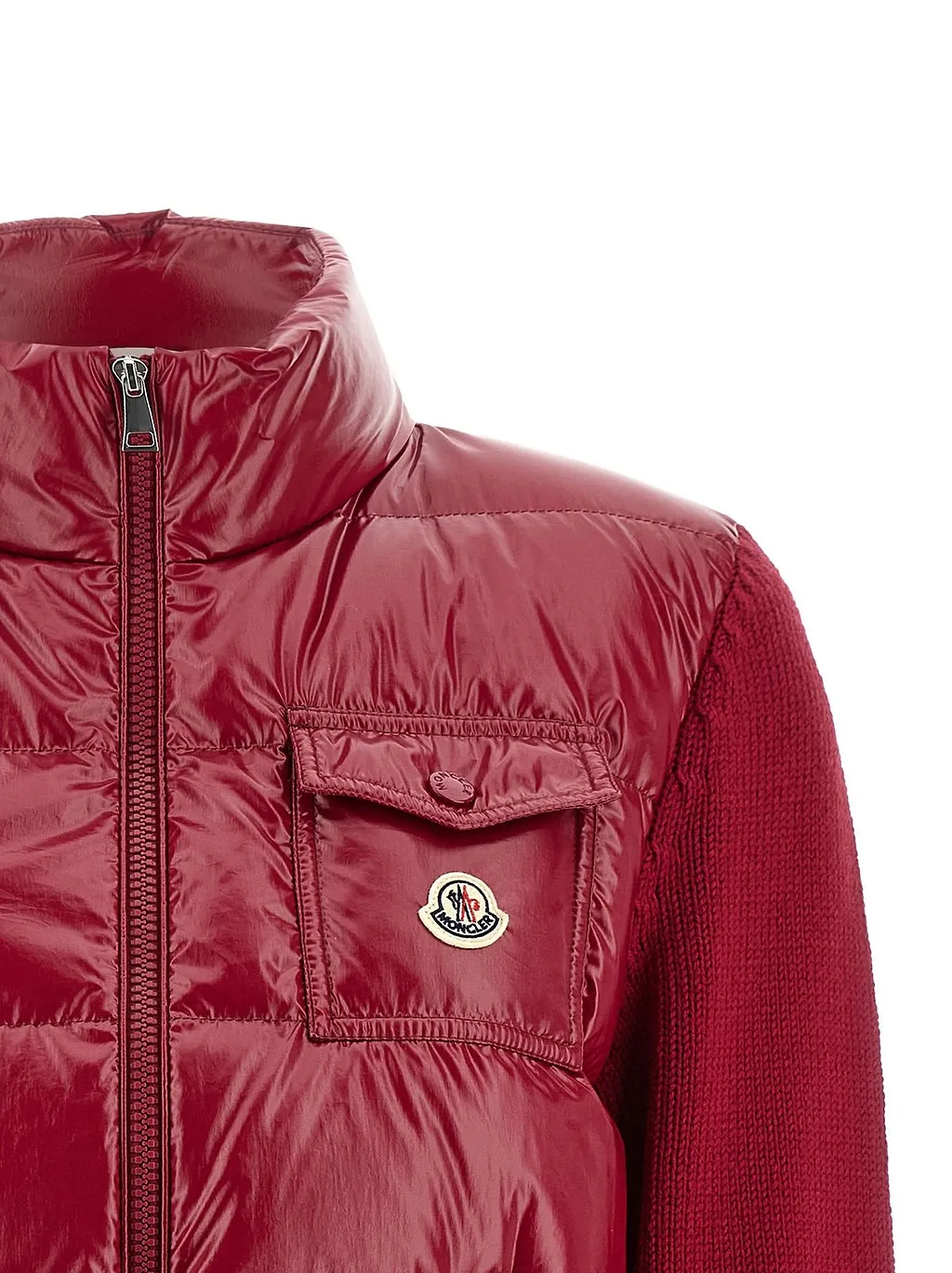 Moncler Padded Zip-Up Cardigan