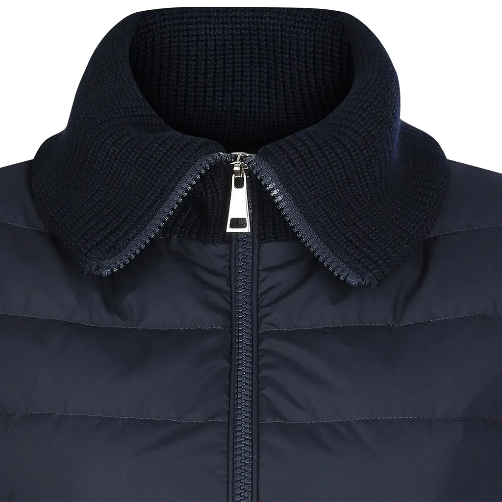 Moncler Panelled Zip-Up Cardigan