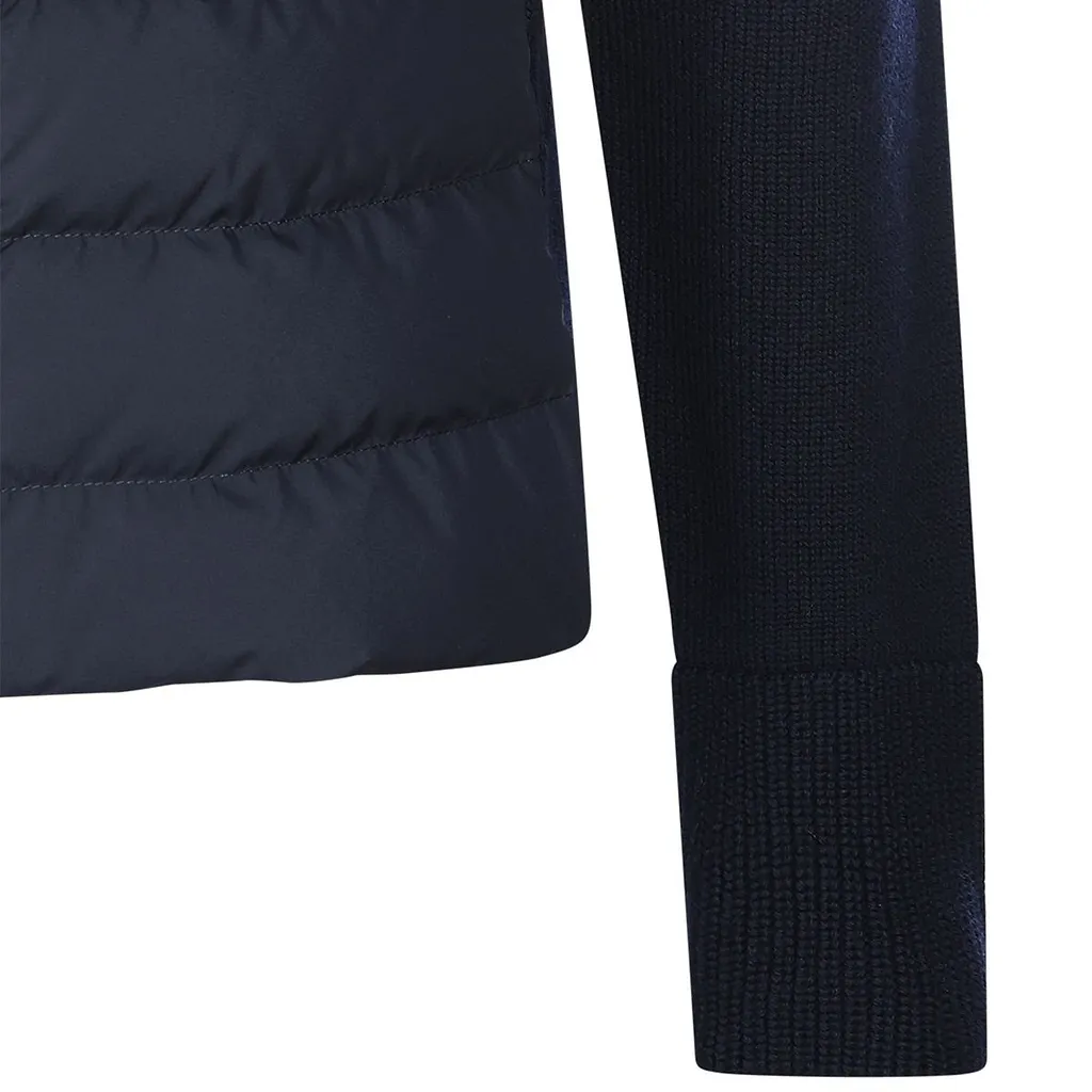 Moncler Panelled Zip-Up Cardigan