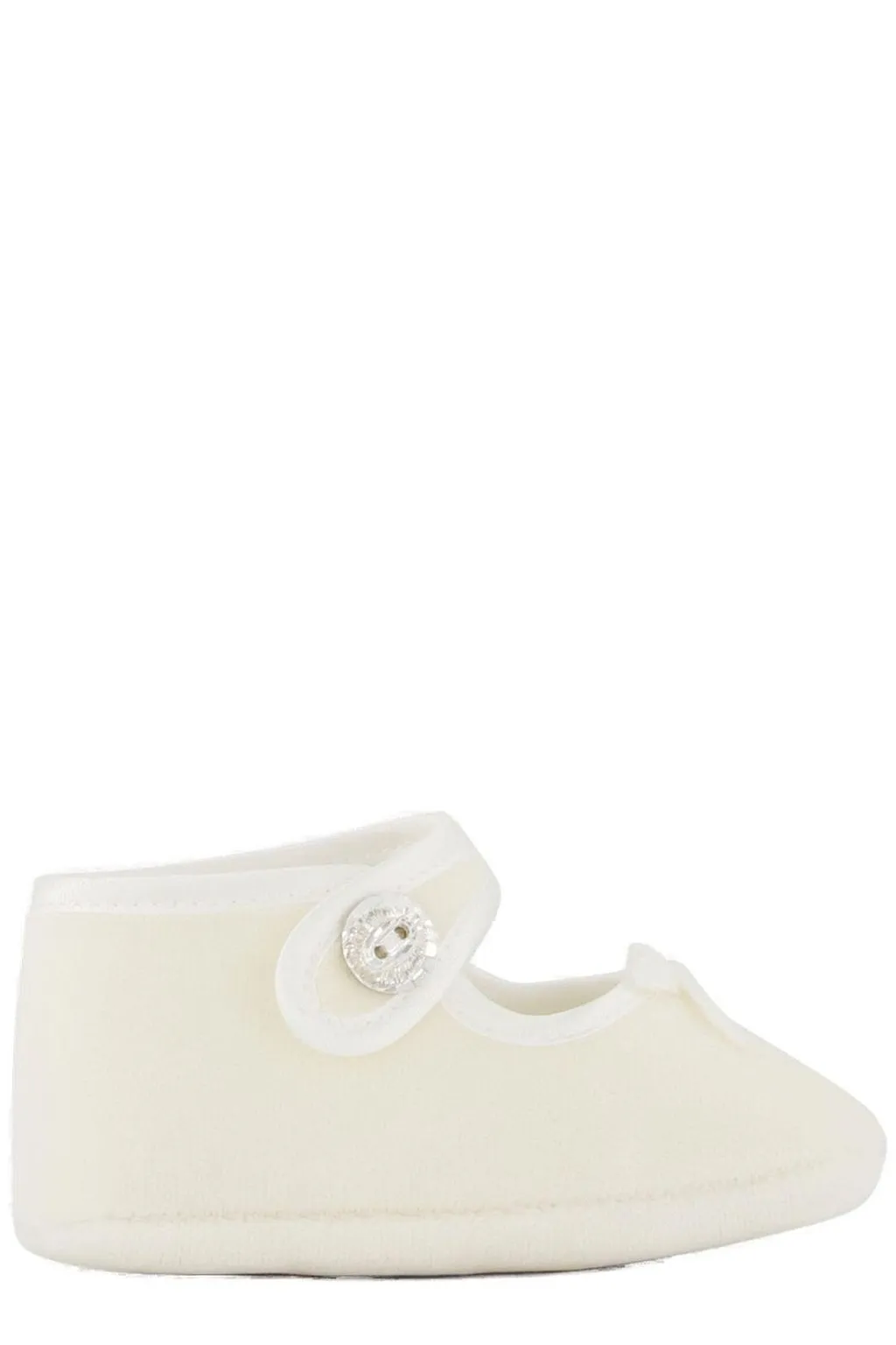 Monnalisa Bow Embellished Baby Shoes
