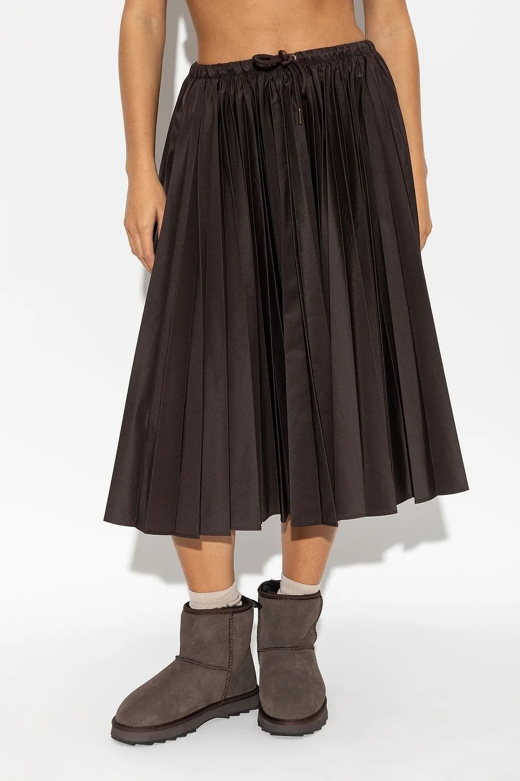 Moncler Pleated Midi Skirt