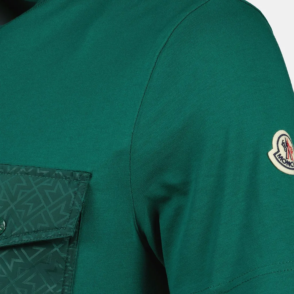 Moncler Pocket Detailed Crewneck T-Shirt