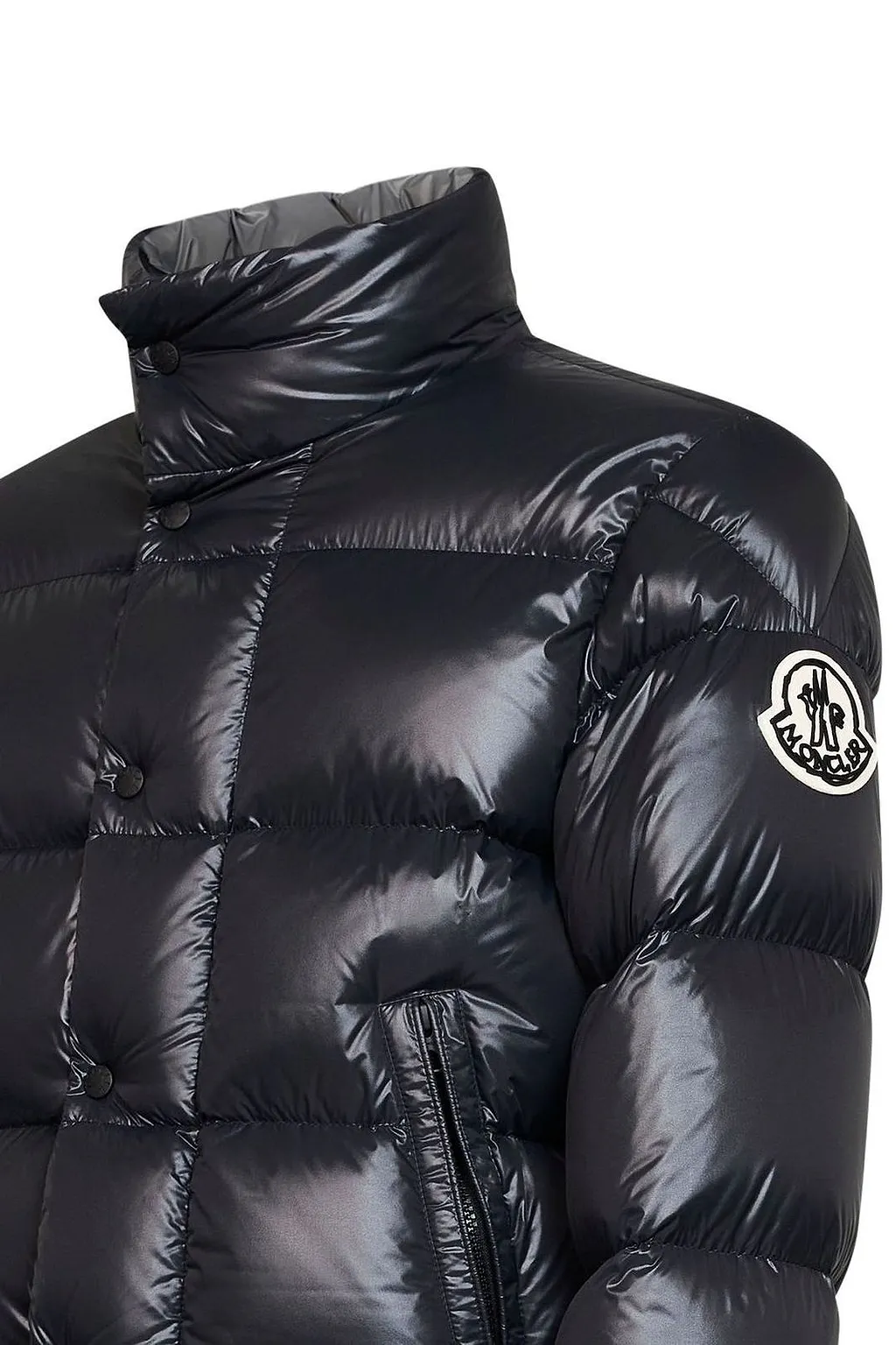 Moncler Logo Patch Puffer Jacket