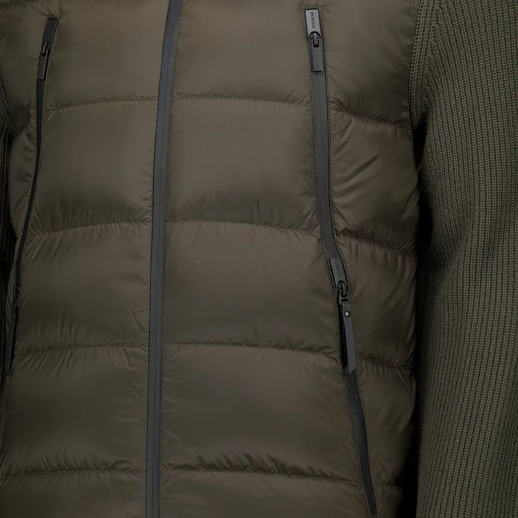 Moncler Padded Zip-Up Cardigan