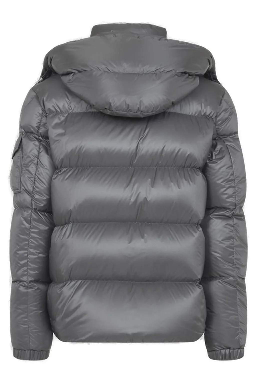 Moncler Logo Patch Hooded Puffer Jacket