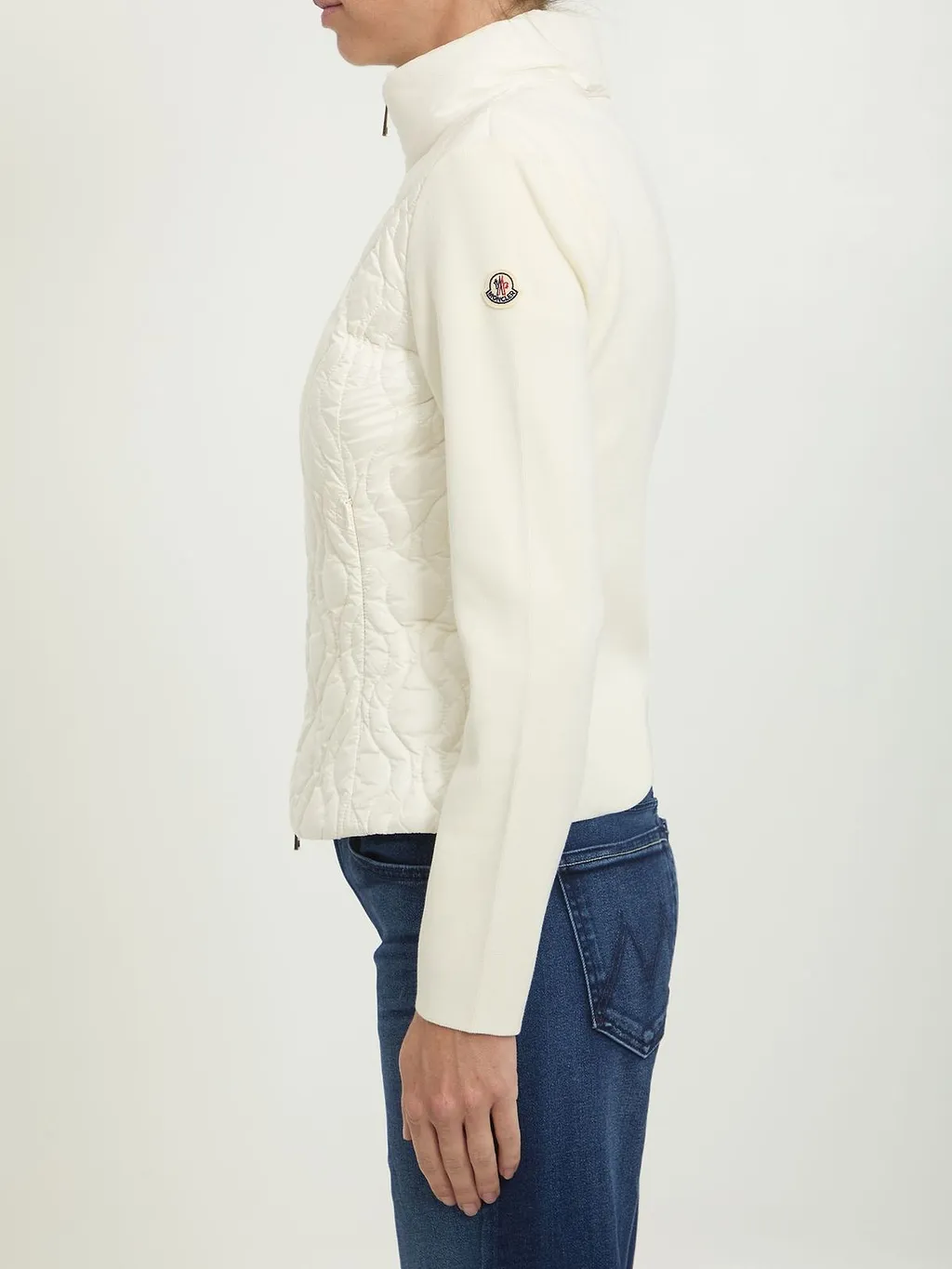 Moncler Quilted Padded Zip Cardigan