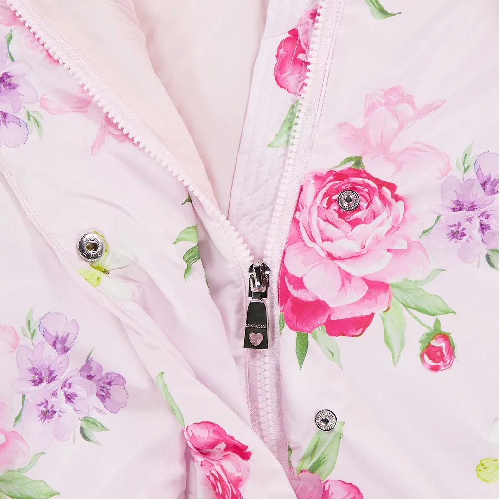 Floral Sleeveless Jacket
