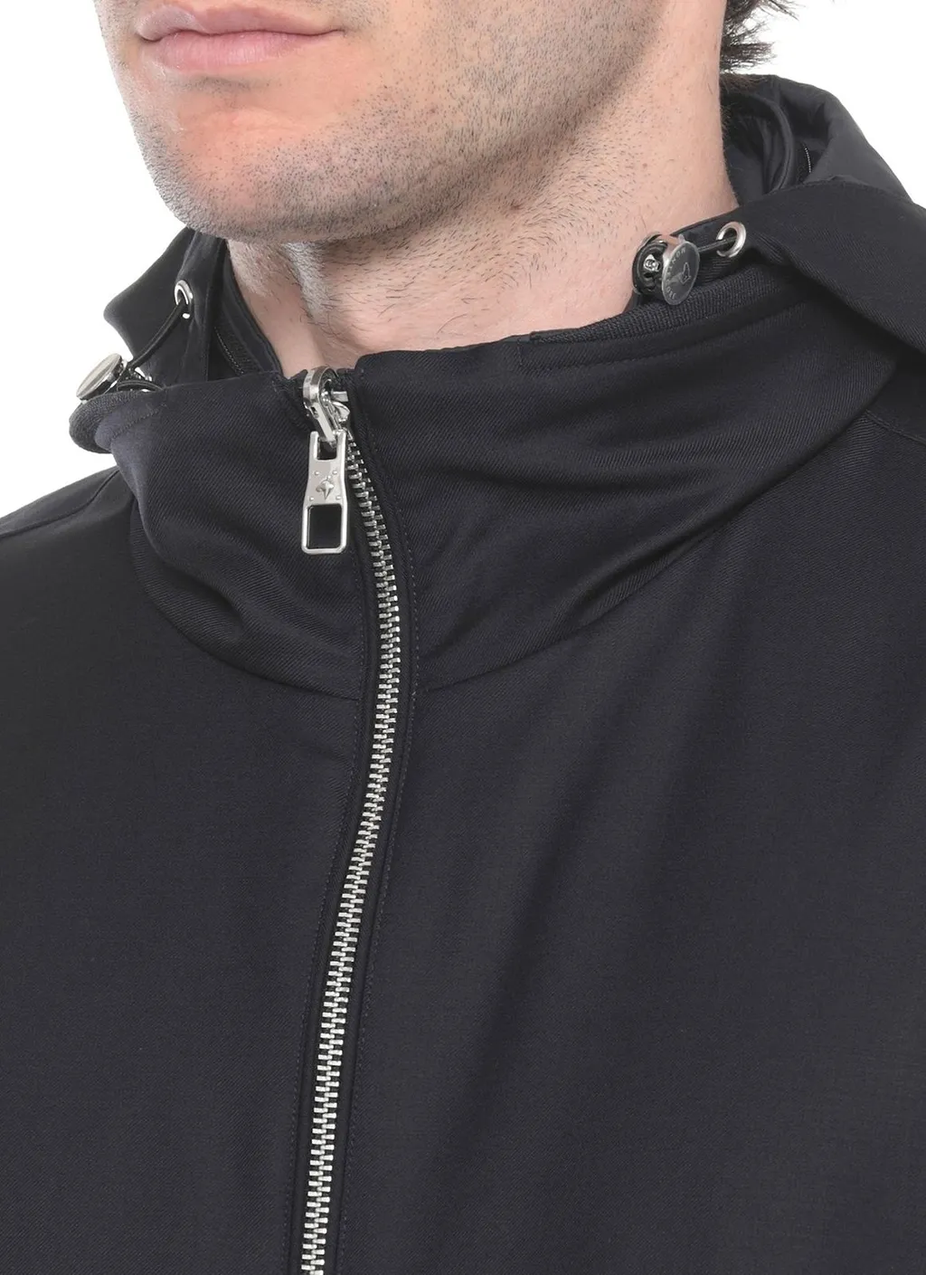 Montecore High-Neck Hooded Jacket