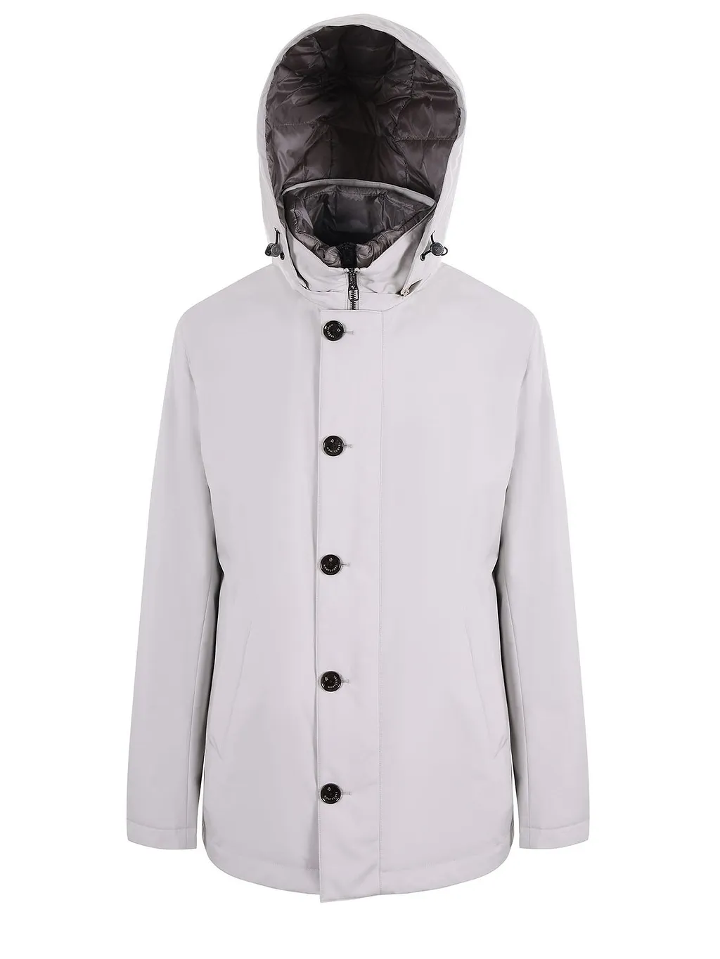 Montecore Hooded Button-Up Coat
