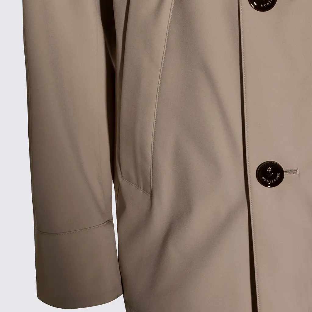 Montecore Hooded Double-Breasted Coat