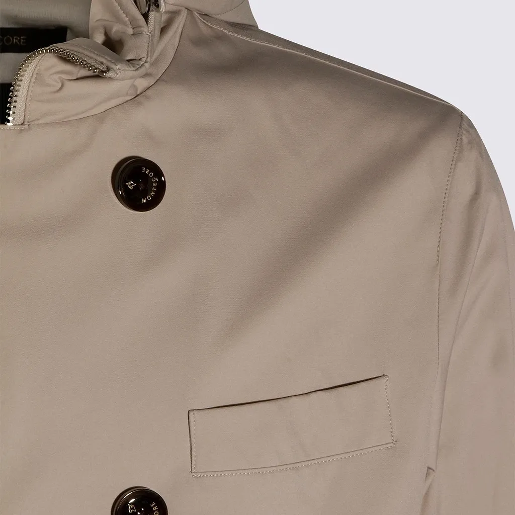 Montecore Hooded Double-Breasted Coat