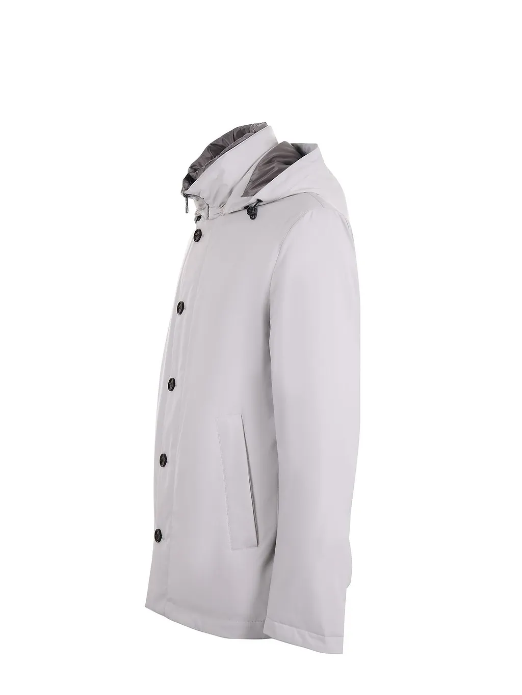 Montecore Hooded Button-Up Coat
