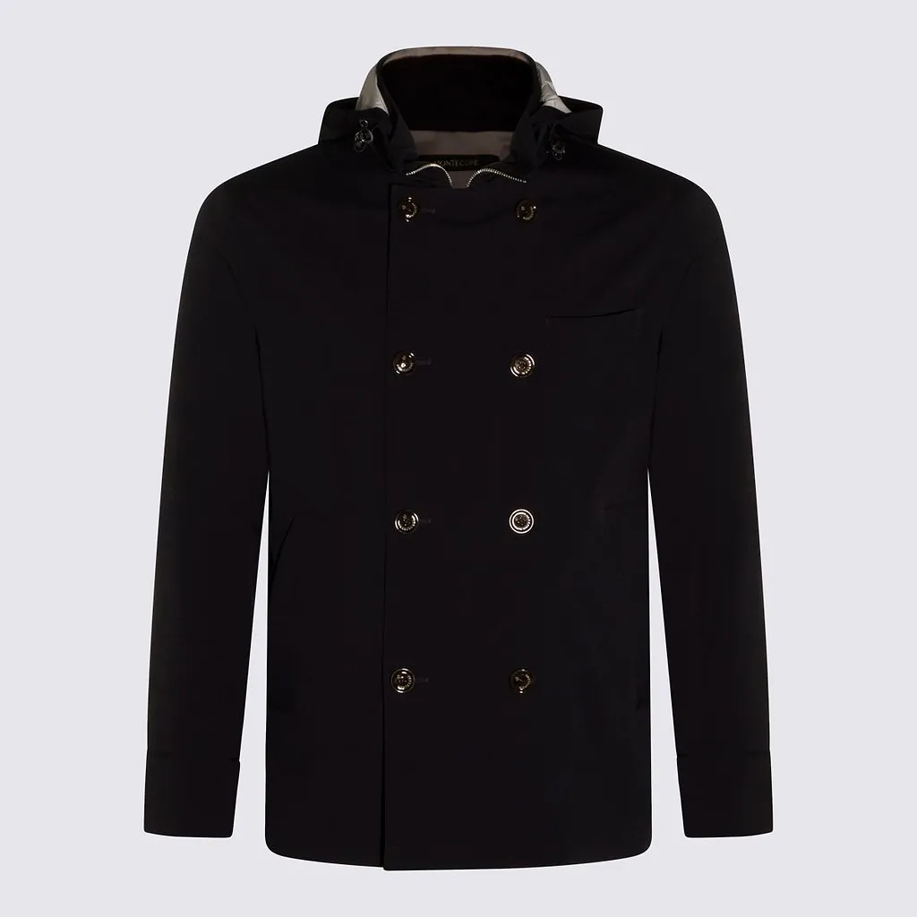Montecore Hooded Double-Breasted Coat