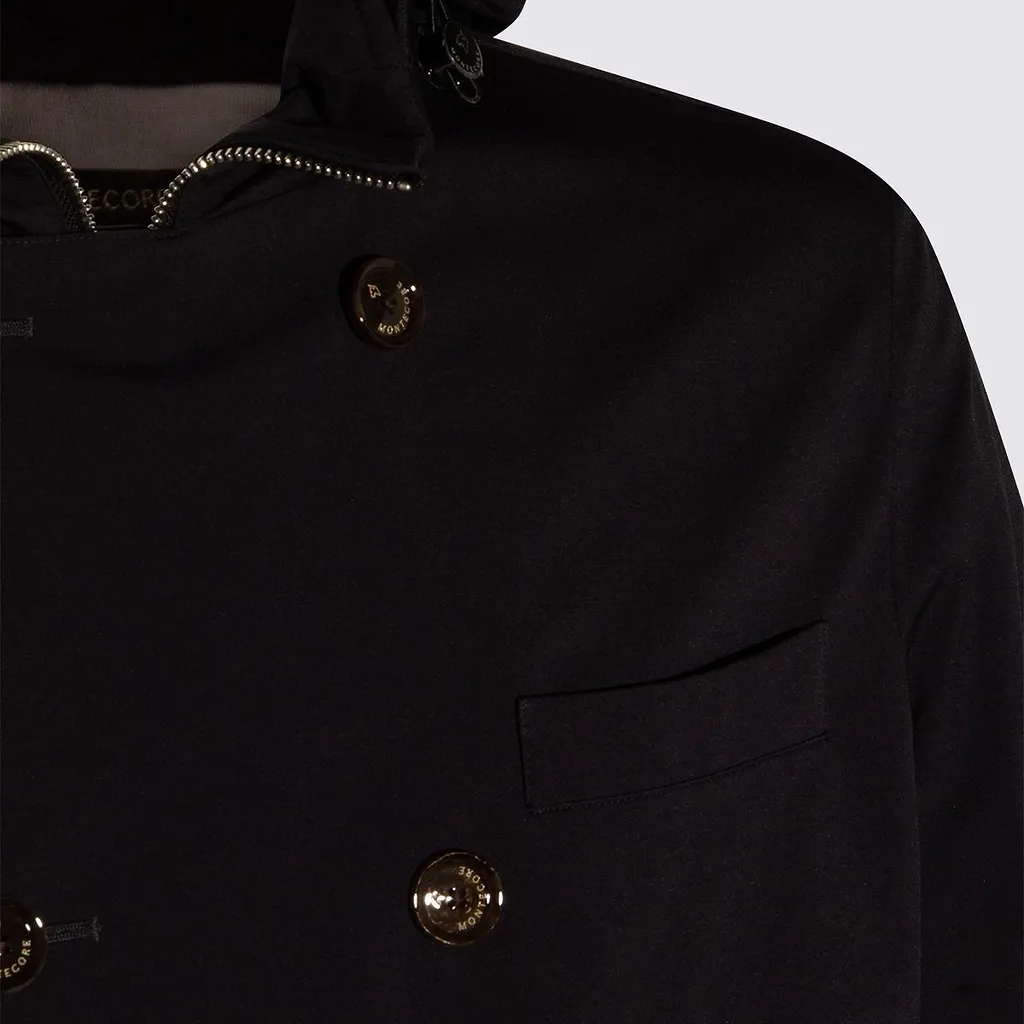 Montecore Hooded Double-Breasted Coat