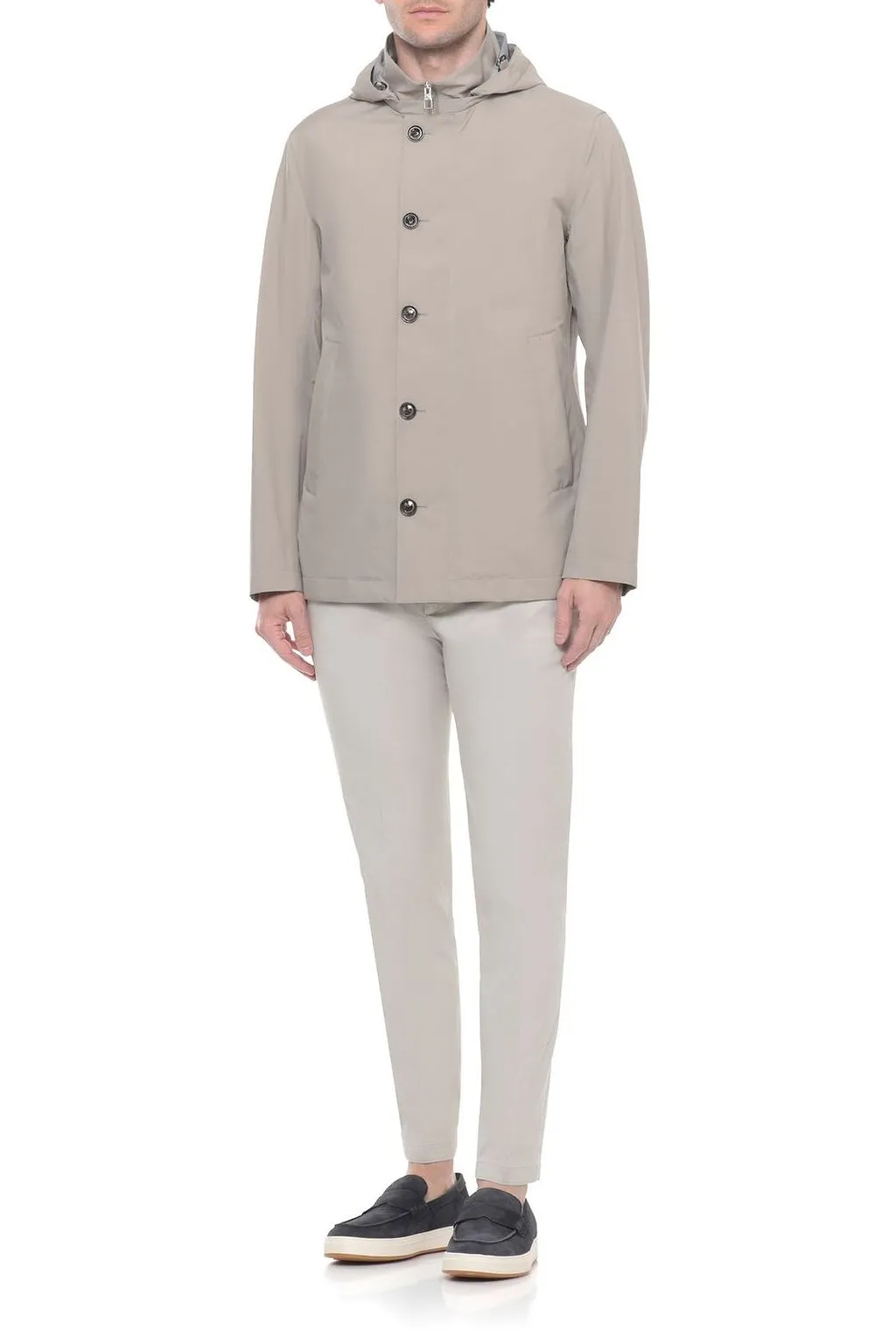 Montecore Hooded High-Neck Jacket