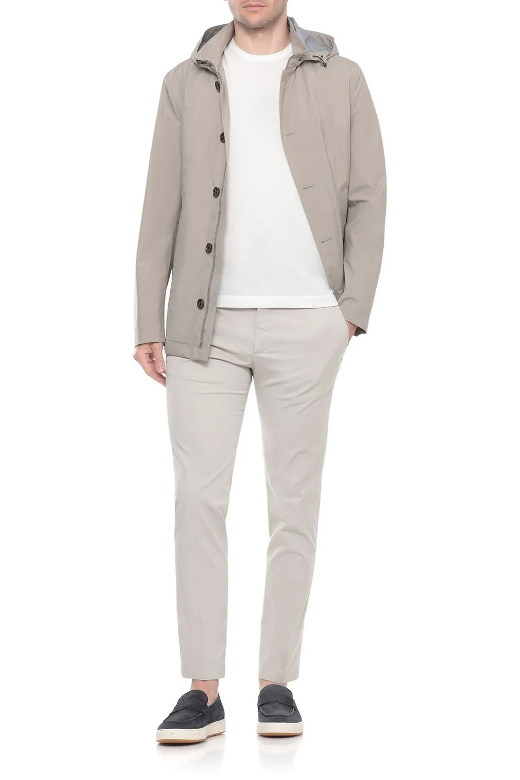 Montecore Hooded High-Neck Jacket