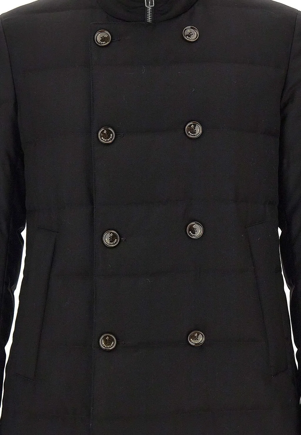 Montecore Quilted Double-Breasted Coat