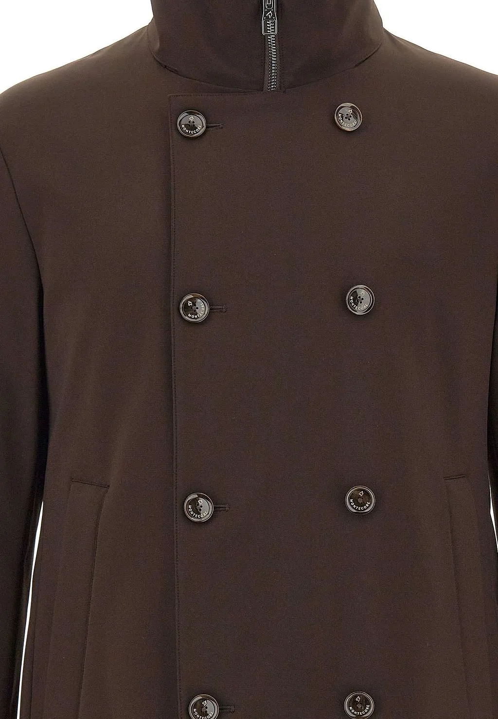 Montecore Quilted Bib Double-Breasted Coat