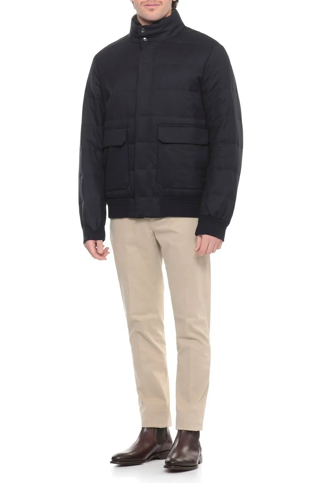 Montecore Quilted High-Neck Down Jacket
