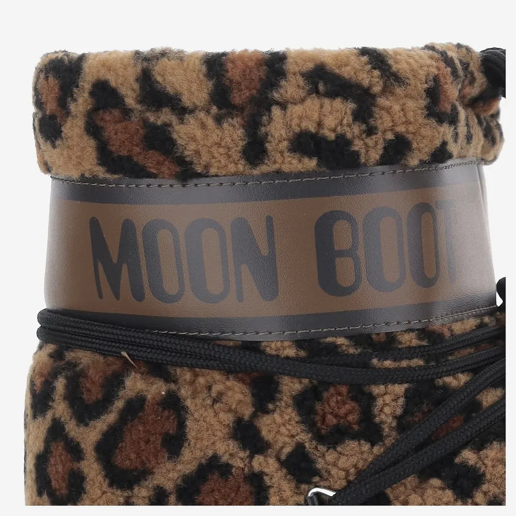 Moon Boot Faux Fur Lace-Up Boots